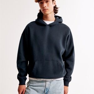 NWT Abercrombie Navy Blue Hoodie